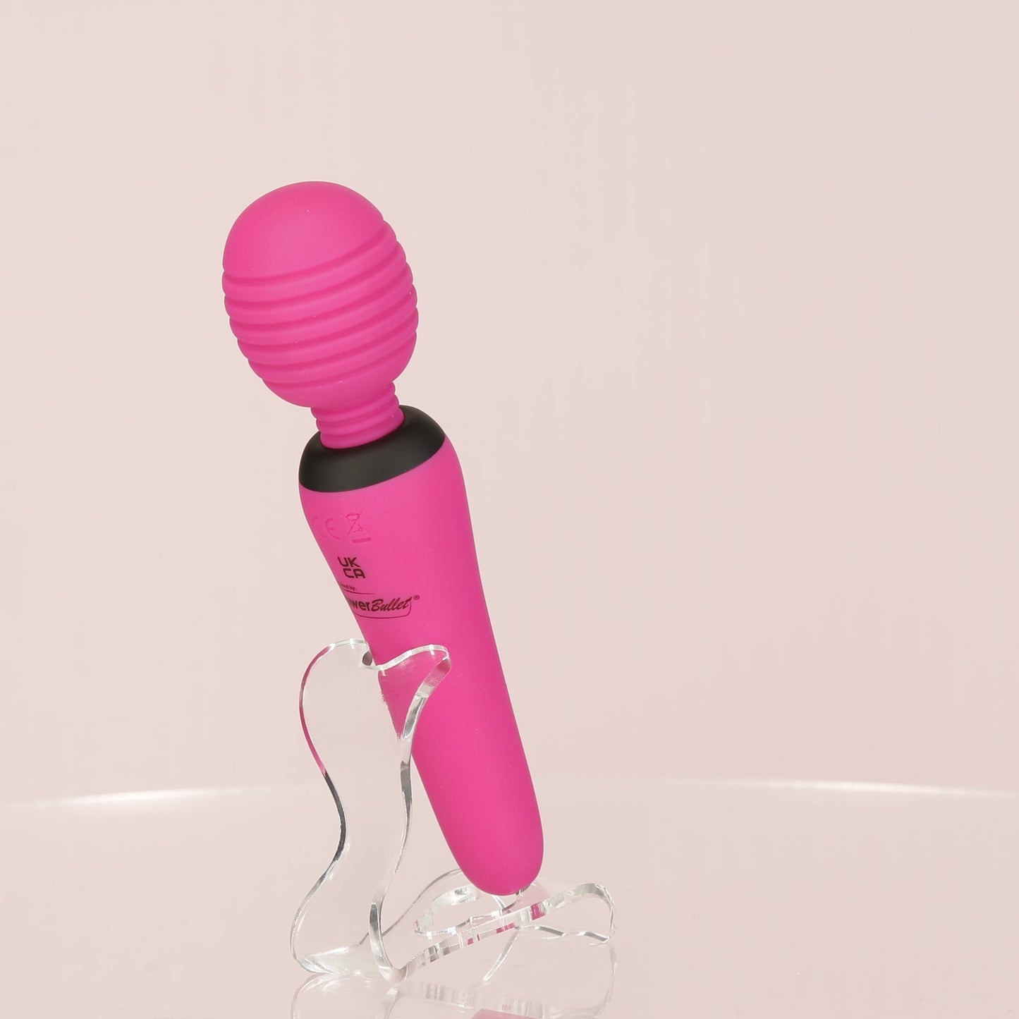 PalmPower® Groove Mini Wand Massager - Pink