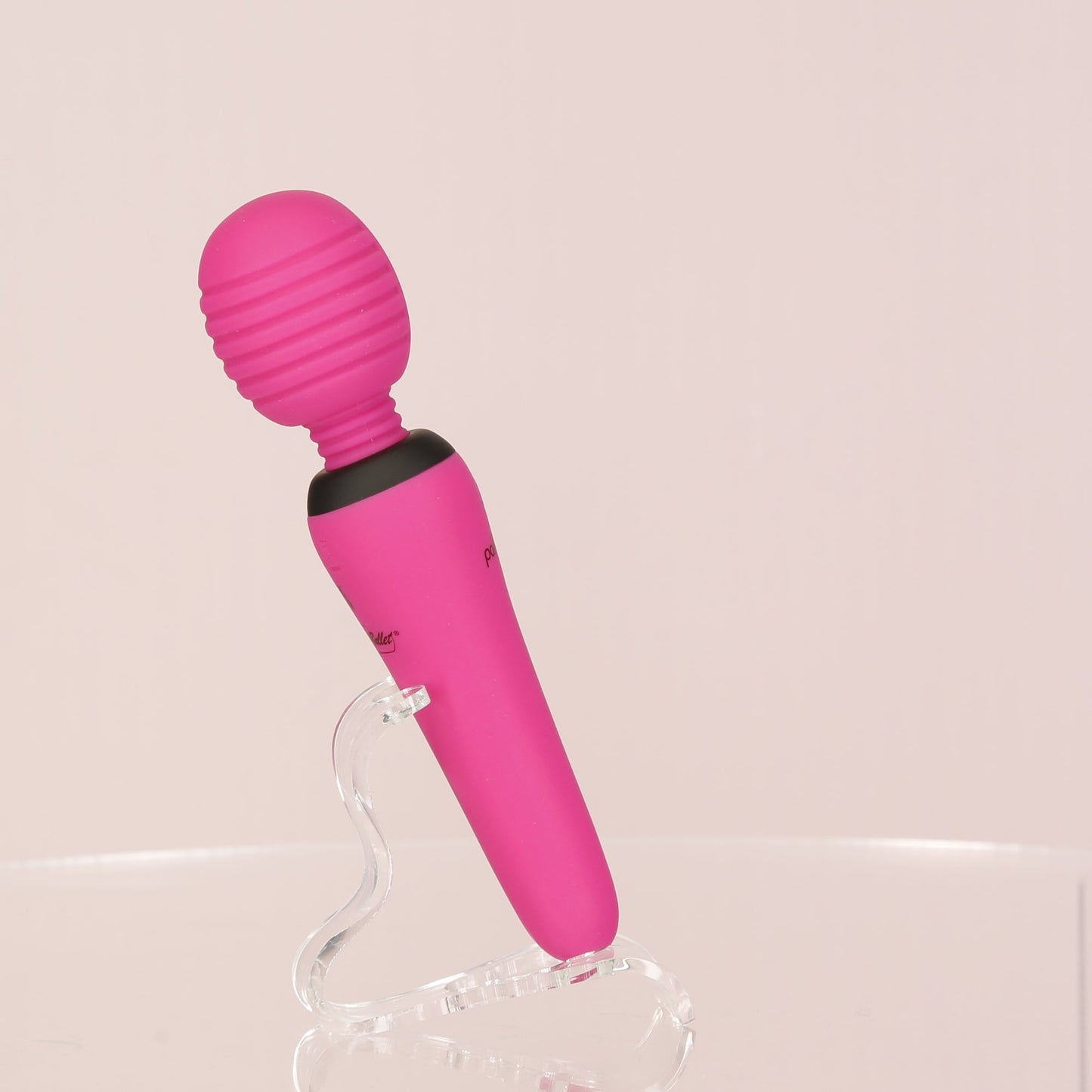 PalmPower® Groove Mini Wand Massager - Pink