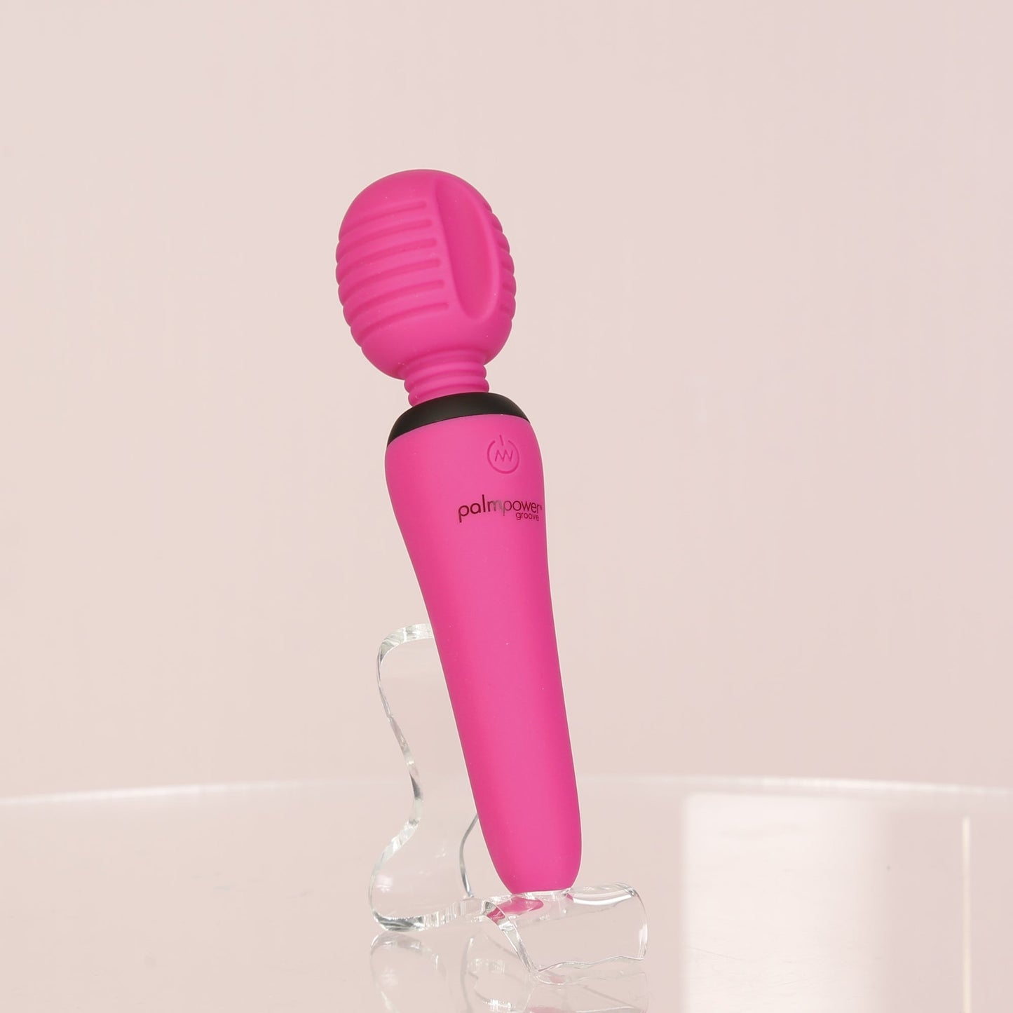 PalmPower® Groove Mini Wand Massager - Pink