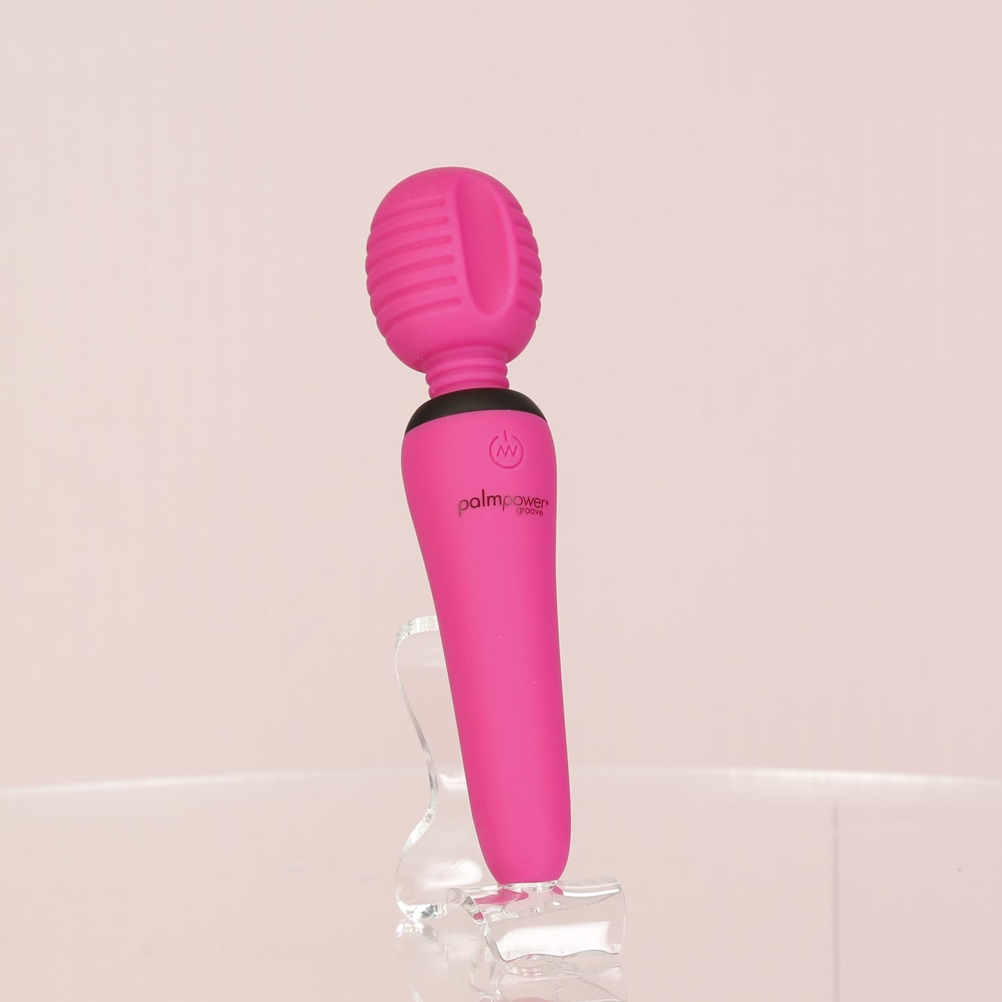 PalmPower® Groove Mini Wand Massager - Pink