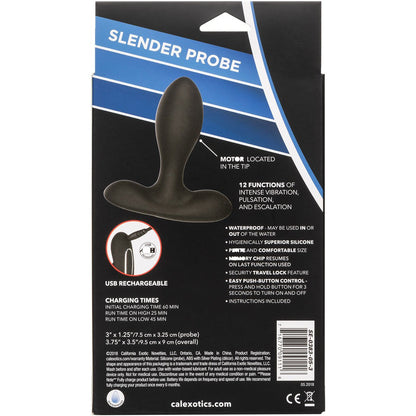 CalExotics® Eclipse Slender Anal Probe