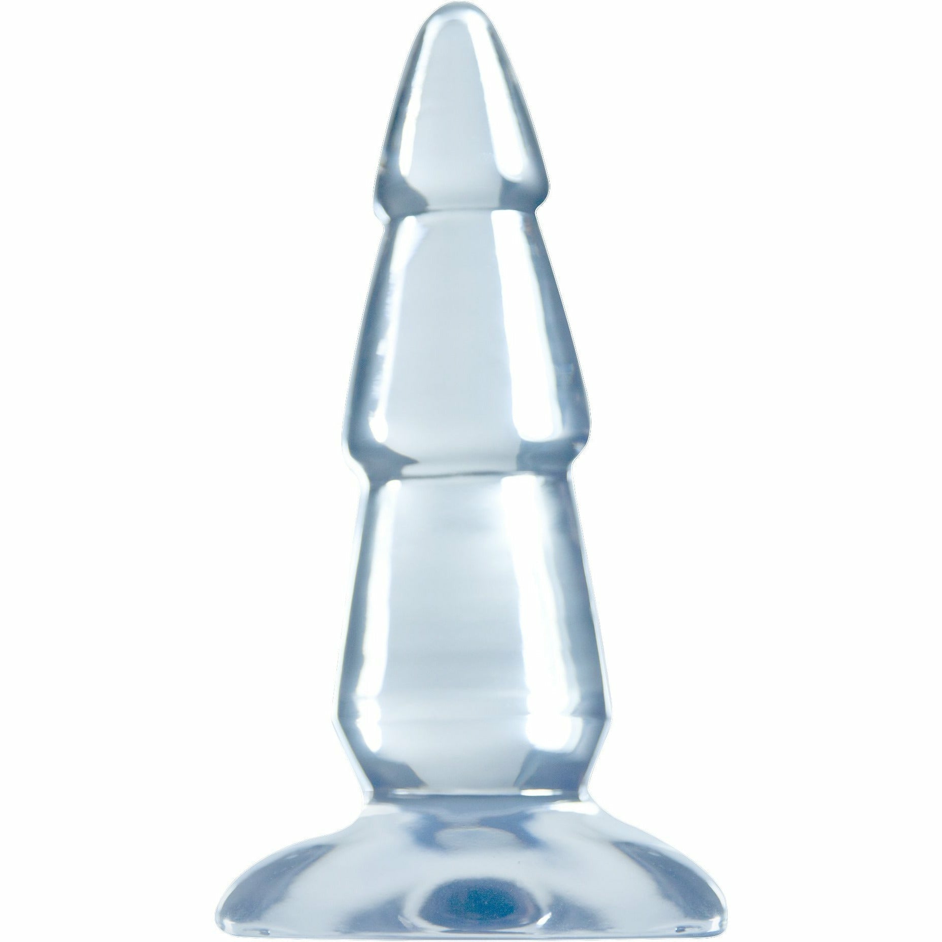 NMC Jelly Crystal - Rigid Butt Plug - Clear - 6"