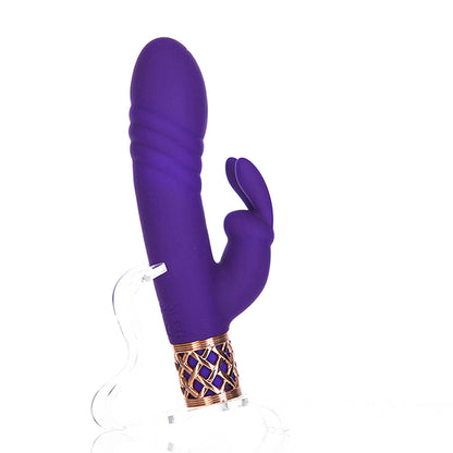 Pillow Talk® Secrets - Sensual – Luxurious Dual Thrusting Wand - Purple