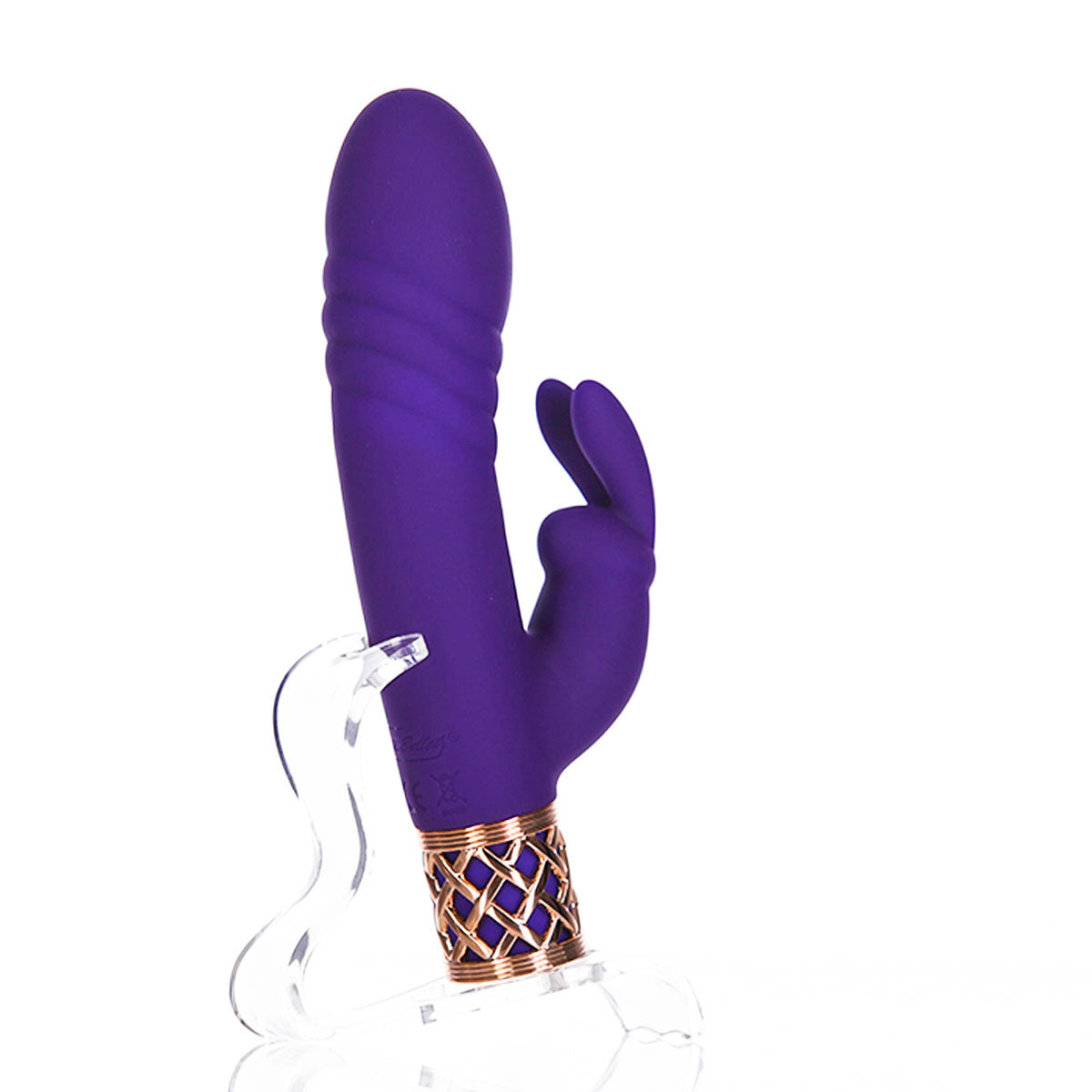 Pillow Talk® Secrets - Sensual – Luxurious Dual Thrusting Wand - Purple