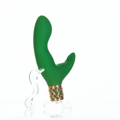 Pillow Talk® Secrets - Sinful – Luxurious Dual Vibrating Wand - Green