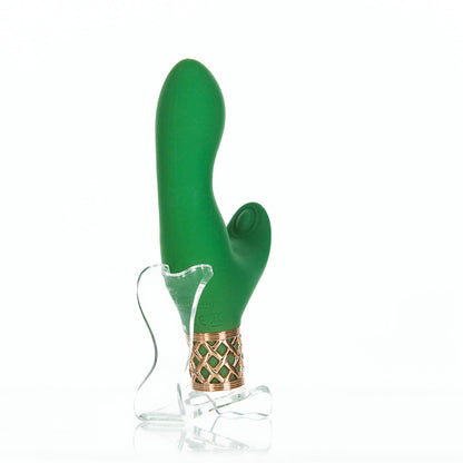 Pillow Talk® Secrets - Sinful – Luxurious Dual Vibrating Wand - Green