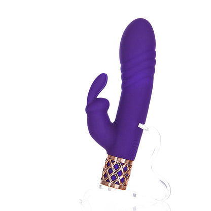 Pillow Talk® Secrets - Sensual – Luxurious Dual Thrusting Wand - Purple