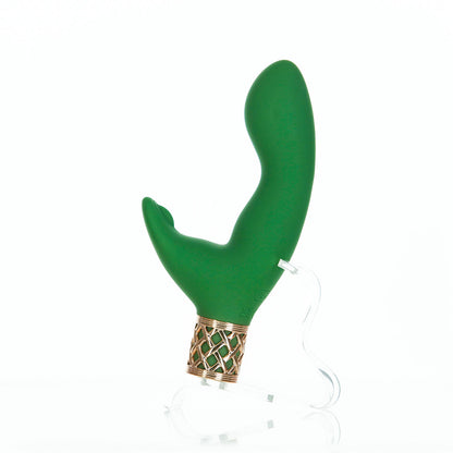Pillow Talk® Secrets - Sinful – Luxurious Dual Vibrating Wand - Green