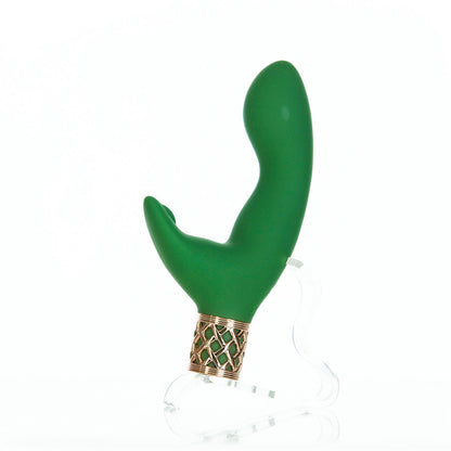 Pillow Talk® Secrets - Sinful – Luxurious Dual Vibrating Wand - Green