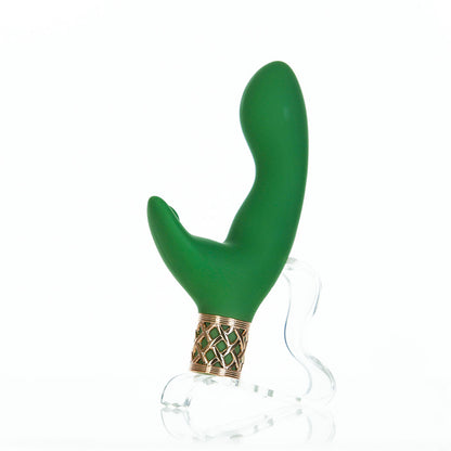 Pillow Talk® Secrets - Sinful – Luxurious Dual Vibrating Wand - Green