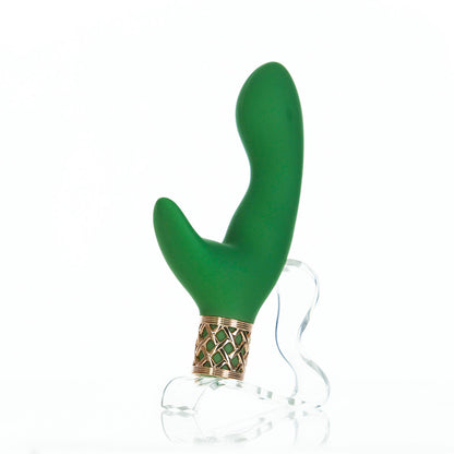 Pillow Talk® Secrets - Sinful – Luxurious Dual Vibrating Wand - Green