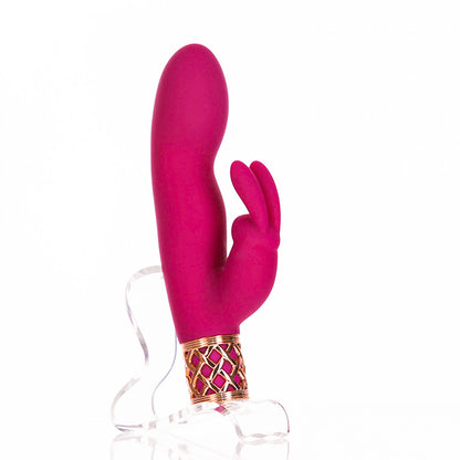 Pillow Talk® Secrets - Seductive – Luxurious Dual Come Hither Wand - Fuchsia