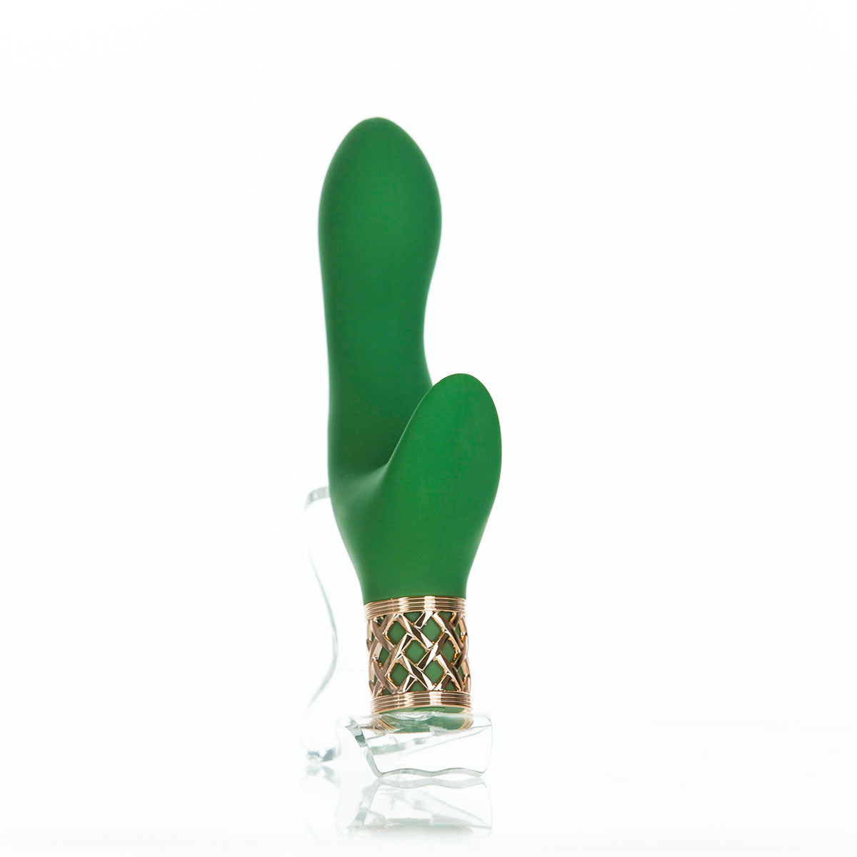 Pillow Talk® Secrets - Sinful – Luxurious Dual Vibrating Wand - Green
