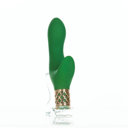 Pillow Talk® Secrets - Sinful – Luxurious Dual Vibrating Wand - Green
