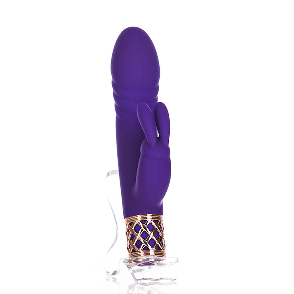 Pillow Talk® Secrets - Sensual – Luxurious Dual Thrusting Wand - Purple