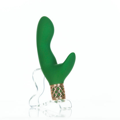 Pillow Talk® Secrets - Sinful – Luxurious Dual Vibrating Wand - Green