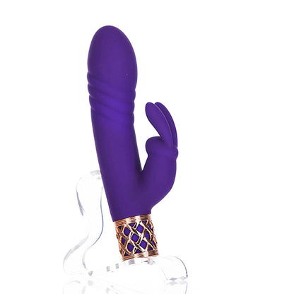 Pillow Talk® Secrets - Sensual – Luxurious Dual Thrusting Wand - Purple