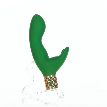 Pillow Talk® Secrets - Sinful – Luxurious Dual Vibrating Wand - Green