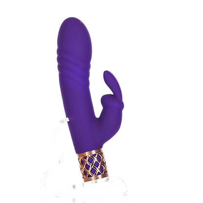 Pillow Talk® Secrets - Sensual – Luxurious Dual Thrusting Wand - Purple