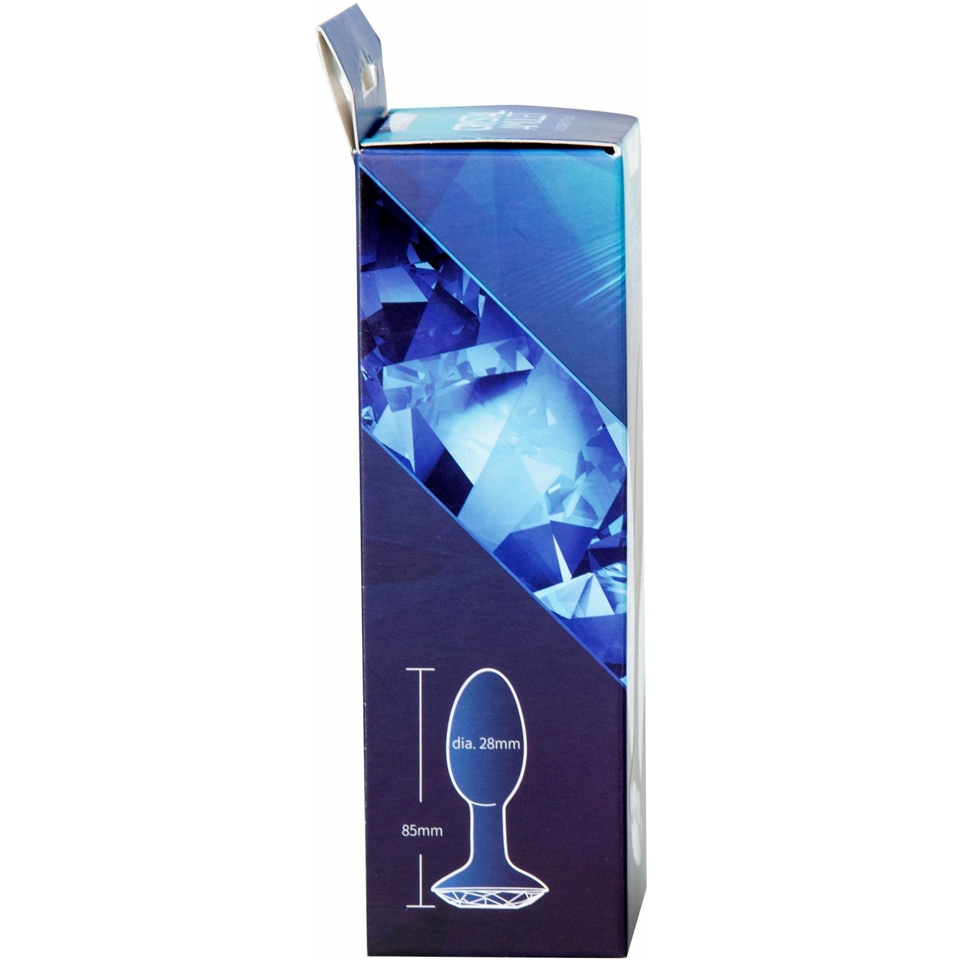 Seven Creations Crystal Amulet Silicone Butt Plug - Small