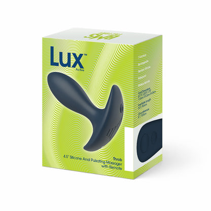 LUX active® Throb – Anal Pulsating Massager – Remote Included