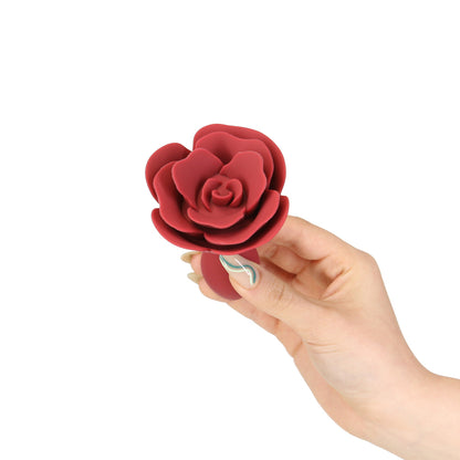 LUX active® Red Rose Silicone Anal Plug