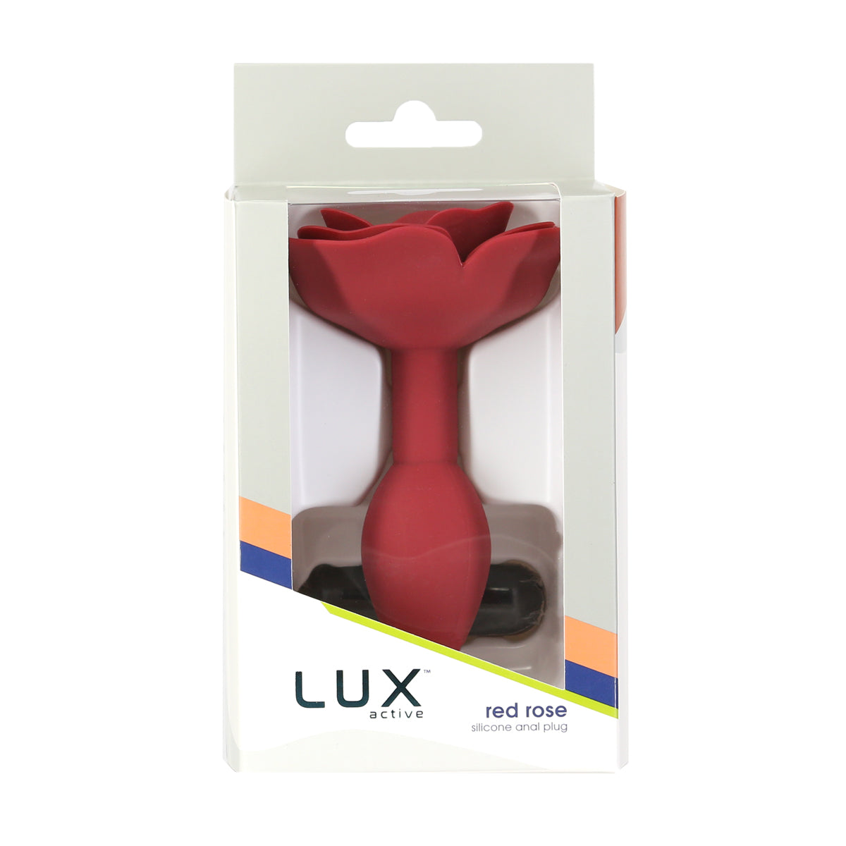 LUX active® Red Rose Silicone Anal Plug