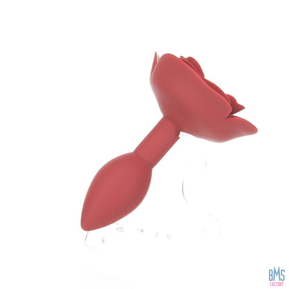 LUX active® Red Rose Silicone Anal Plug