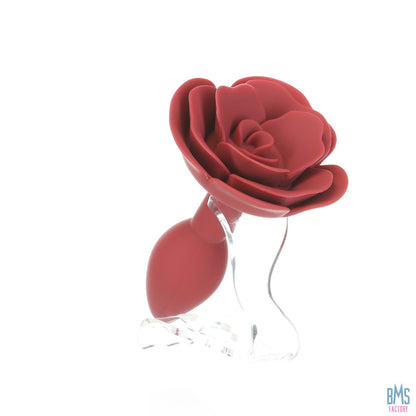 LUX active® Red Rose Silicone Anal Plug