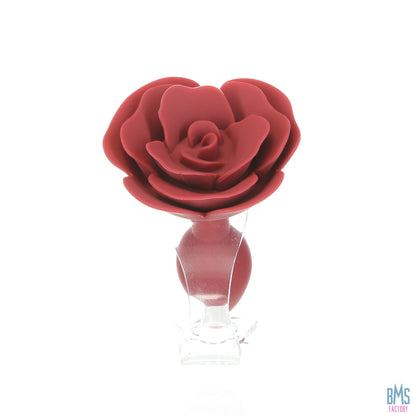 LUX active® Red Rose Silicone Anal Plug