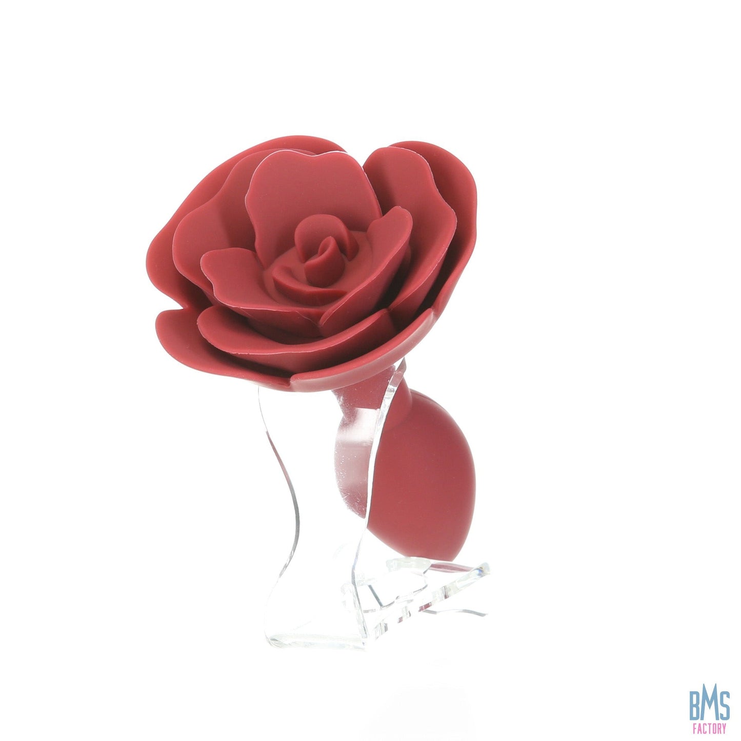 LUX active® Red Rose Silicone Anal Plug