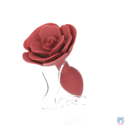 LUX active® Red Rose Silicone Anal Plug