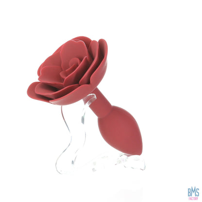 LUX active® Red Rose Silicone Anal Plug