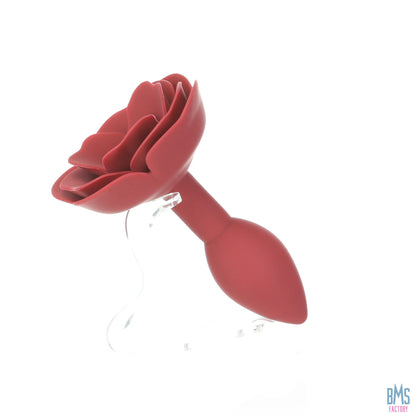 LUX active® Red Rose Silicone Anal Plug
