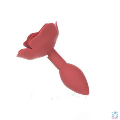 LUX active® Red Rose Silicone Anal Plug