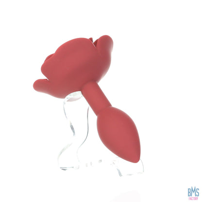 LUX active® Red Rose Silicone Anal Plug