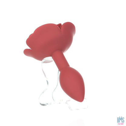 LUX active® Red Rose Silicone Anal Plug