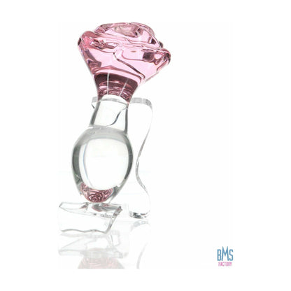 Pillow Talk - Rosy- Luxurious Glass Anal Plug