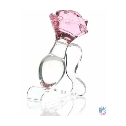 Pillow Talk - Rosy- Luxurious Glass Anal Plug