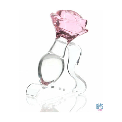 Pillow Talk - Rosy- Luxurious Glass Anal Plug