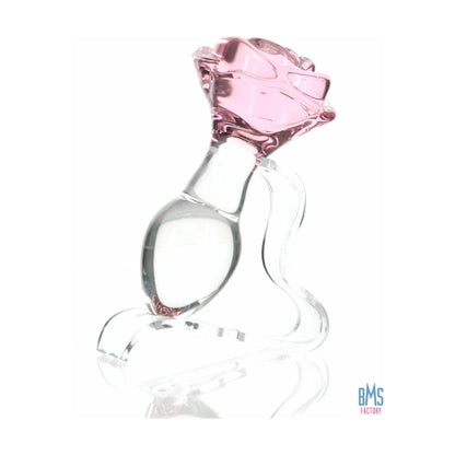 Pillow Talk - Rosy- Luxurious Glass Anal Plug