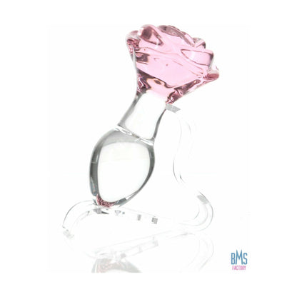 Pillow Talk - Rosy- Luxurious Glass Anal Plug