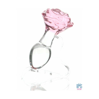 Pillow Talk - Rosy- Luxurious Glass Anal Plug