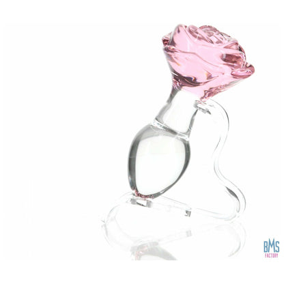 Pillow Talk - Rosy- Luxurious Glass Anal Plug