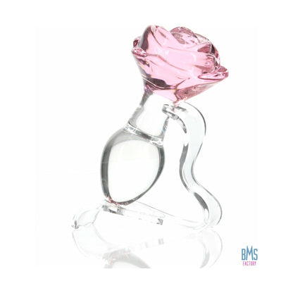 Pillow Talk - Rosy- Luxurious Glass Anal Plug