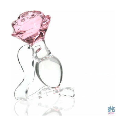 Pillow Talk - Rosy- Luxurious Glass Anal Plug