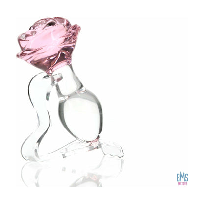 Pillow Talk - Rosy- Luxurious Glass Anal Plug
