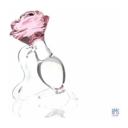 Pillow Talk - Rosy- Luxurious Glass Anal Plug