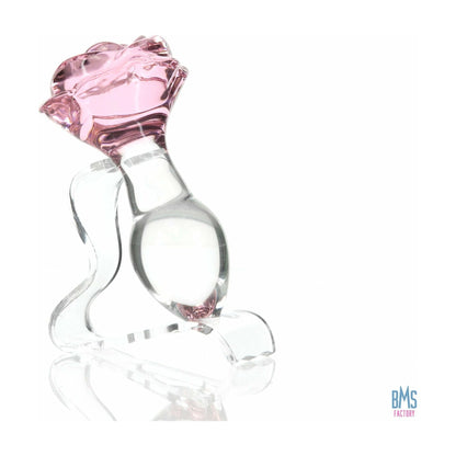 Pillow Talk - Rosy- Luxurious Glass Anal Plug