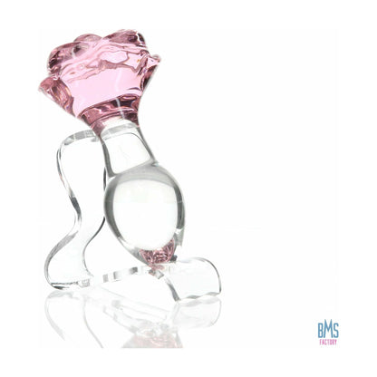 Pillow Talk - Rosy- Luxurious Glass Anal Plug